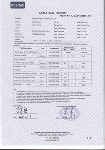 Intertek Report-Xanthan Gum